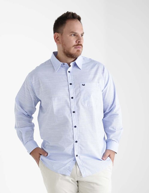 Camisa casual Ferrioni manga larga para hombre en Liverpool