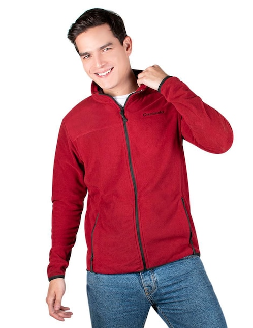 Sudadera greenlander estampado logo para hombre