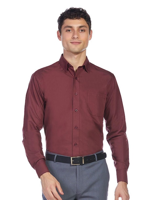 Camisa de vestir manga larga para hombre 1