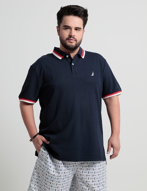 Playera tipo polo Nautica para hombre