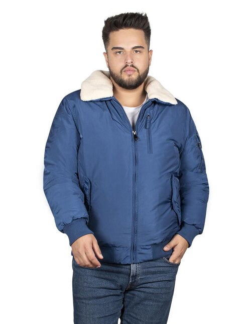 Chamarra impermeable con bolsillos para hombre Chamarra impermeable con bolsillos para hombre