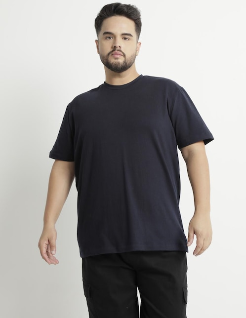 Playera cuello redondo para hombre 1
