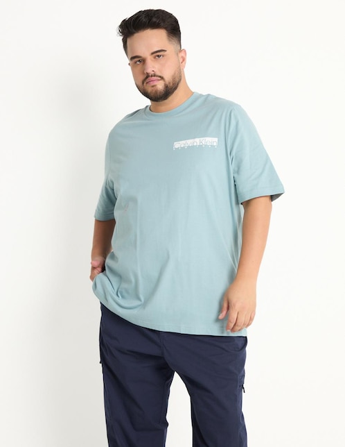 Playera Calvin Klein cuello redondo para hombre