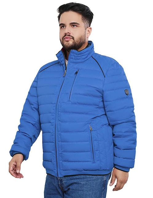 Chamarra acolchada capitonada para hombre 1