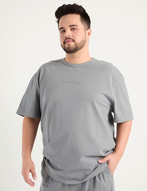 PLAYERA THAT'S IT TIME, 3X, GRIS ACERO