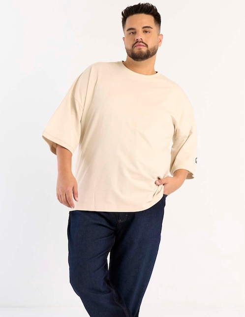 Playera cuello redondo para hombre 1