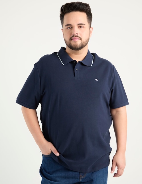Playera tipo polo Calvin Klein para hombre