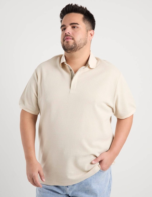 Playera tipo polo Jbe para hombre