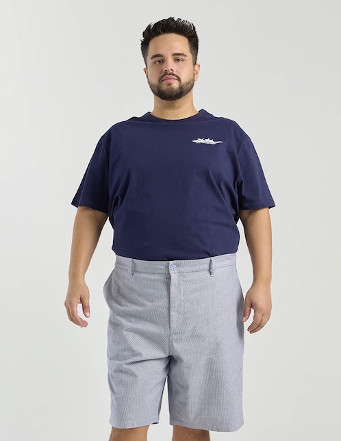 Bermuda de algodón para hombre 1