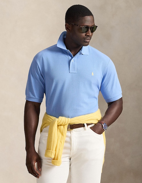 PLAYERA POLO POLO RL, 3XG, AZUL MEDIO