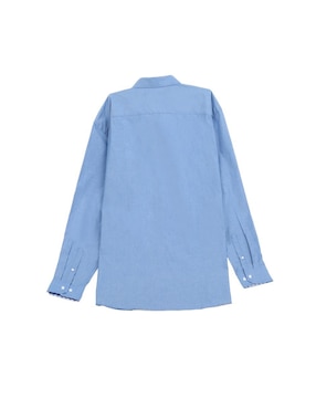 Camisa casual jbe de algodón manga larga para hombre
