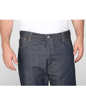 Jeans straight Levi's 501 lavado obscuro para hombre