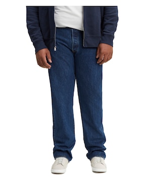 Jeans Straight Levi's Lavado Obscuro Para Hombre