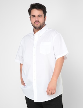 Camisa casual Dockers manga corta para hombre