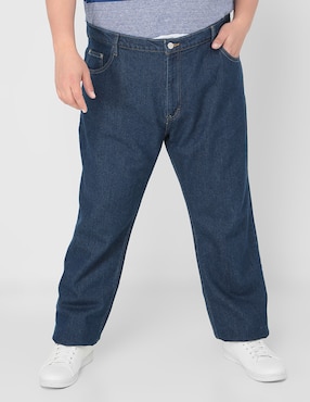 Jeans Straight JBE Lavado Obscuro Para Hombre