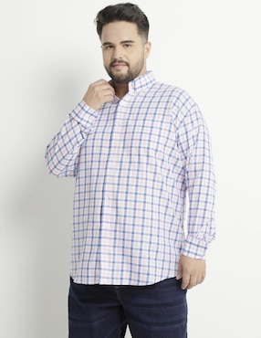 Camisa Casual Dioro De Algodón Manga Larga Para Hombre