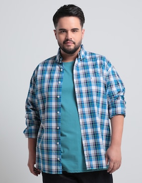 Camisa Casual Dioro De Algodón Manga Larga Para Hombre