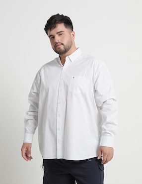 Camisa Casual Dioro De Algodón Manga Larga Para Hombre