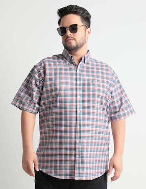 Camisa Casual Dioro De Algodón Manga Corta Para Hombre