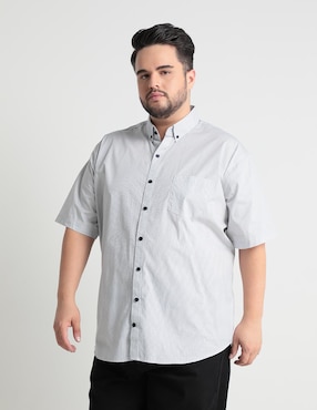 Camisa Casual Dioro De Algodón Manga Corta Para Hombre