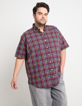 Camisa Casual Dioro De Algodón Manga Corta Para Hombre