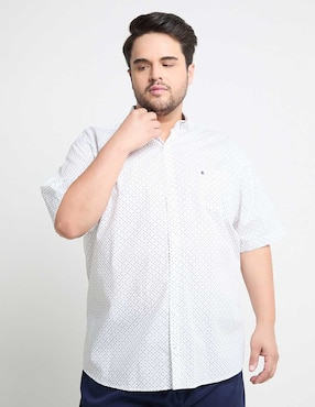 Camisa Casual Dioro De Algodón Manga Corta Para Hombre