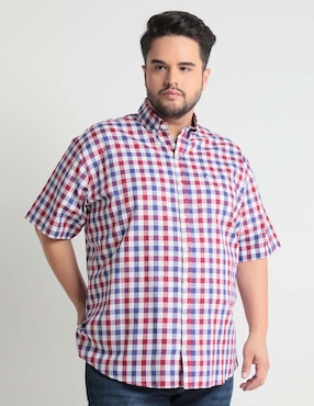 Camisa Casual Dioro De Algodón Manga Corta Para Hombre