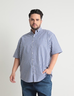 Camisa Casual Dioro De Algodón Manga Corta Para Hombre