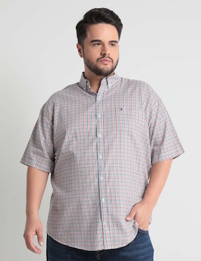 Camisa Casual Dioro De Algodón Manga Corta Para Hombre