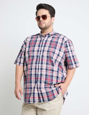 Camisa Casual Dioro De Algodón Manga Corta Para Hombre