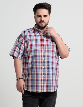 Camisa Casual Dioro De Algodón Manga Corta Para Hombre