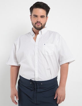 Camisa Casual Dioro De Algodón Manga Corta Para Hombre