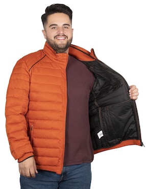 Chamarra Greenlander bolsa con cierre para hombre