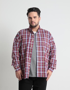 Camisa Casual Dioro De Algodón Manga Larga Para Hombre