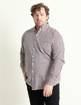 Camisa Casual Dioro De Algodón Manga Larga Para Hombre