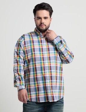 Camisa Casual Dioro De Algodón Manga Larga Para Hombre