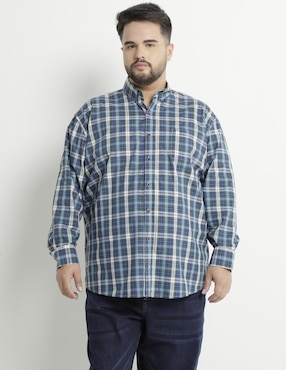 Camisa Casual Dioro De Algodón Manga Larga Para Hombre