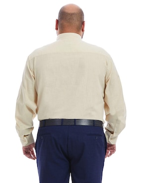 Camisa casual Vittorio Forti manga larga para hombre