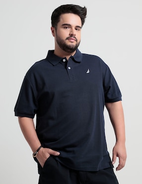 Playera Tipo Polo Nautica Para Hombre