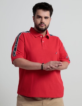 Playera Tipo Polo Nautica Para Hombre