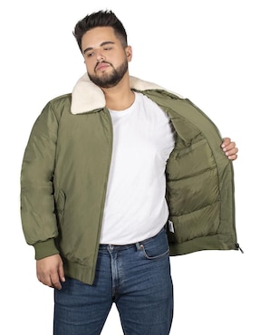 Chamarra Greenlander impermeable con bolsillos para hombre