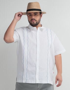 Guayabera Manga Corta Costavana Para Hombre