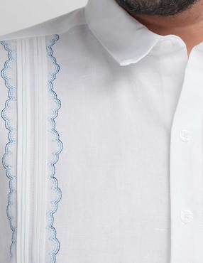 Guayabera manga corta Costavana para hombre