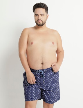 Traje De Baño JBE Con Bolsillos Para Hombre