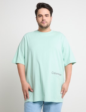 Playera Calvin Klein Cuello Redondo Para Hombre