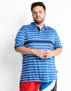 Playera Tipo Polo Nautica Para Hombre