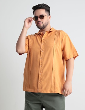 Guayabera Manga Corta Costavana Para Hombre