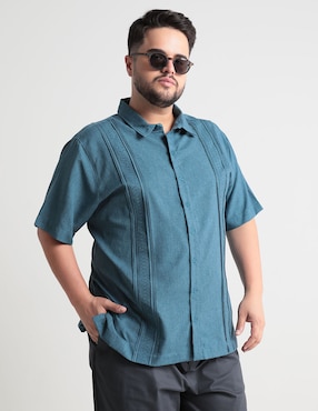 Guayabera Manga Corta Costavana Para Hombre