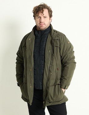 Chamarra Parka JBE Con Bolsillos Para Hombre