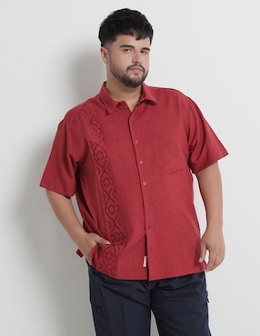 Guayabera Manga Corta Costavana Para Hombre